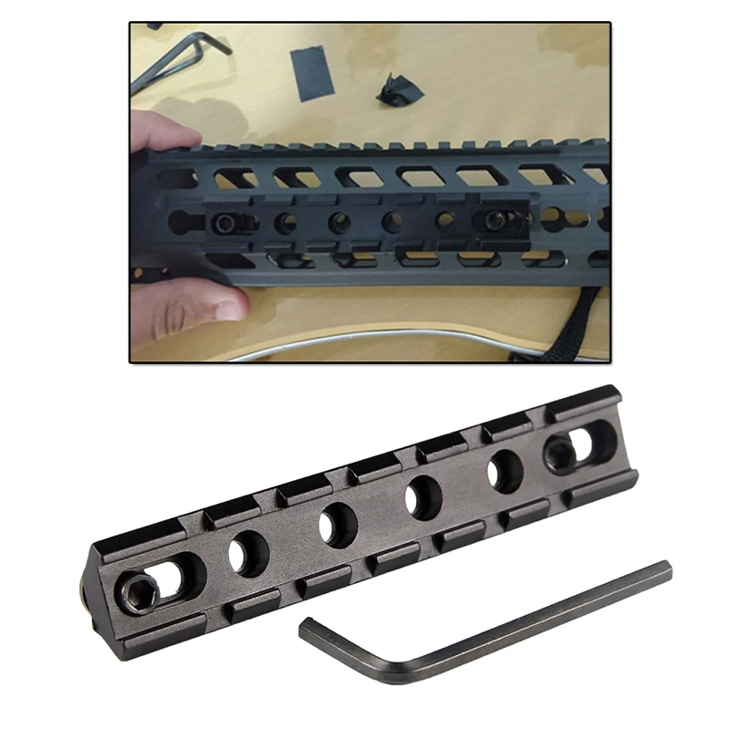 Airsoft Gun Scope Extent Mount Hunting Picatinny Weaver 20mm Standard Adapter Rail Mount Base and Wrench for Tactical Hunting Accessories RL1-0031 (7)