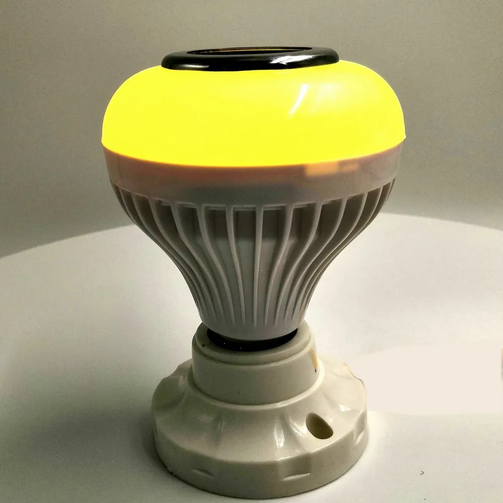 Intelligent color changeable LED bulb speaker , with remote controller - ANKUX.COM