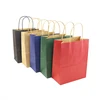 Customized hot wholesale small luxury kraft paper manufacturers shopping bags