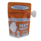 150ml Resealable liquid stand up pouch with spout for baby food packaging