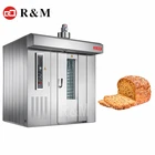 Factory Outlet Cheap price bakery baking loaf bread rotary oven,Industrial diesel bakery rotary bread oven