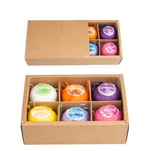 custom bath bomb craft paper packaging box gift box