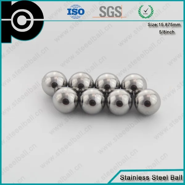 5/8" stainless steel ball