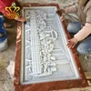 Hot Sale Stone Carved New Product Marble Relief Wall Last Supper Sculpture For Garden Home Decor
