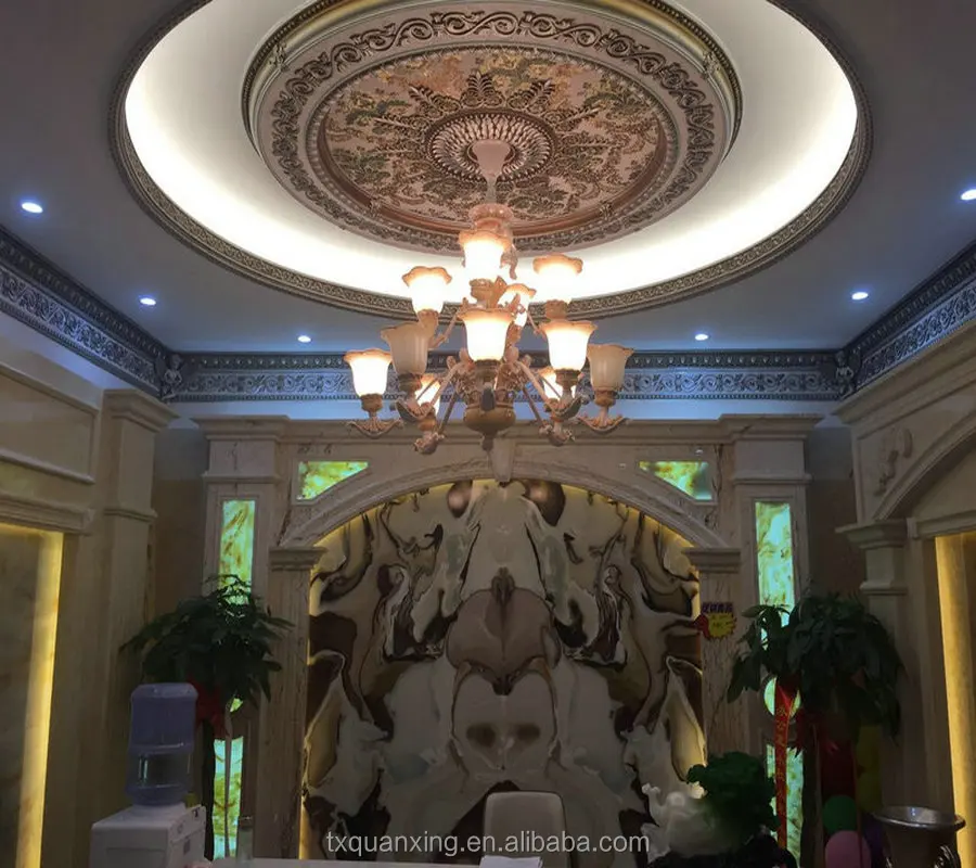 New Design Hall False Ceiling Pop Design View Ceiling Quanxing