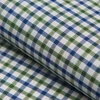 Luthai high quality ready/stock 70s*70s twill 100% cotton check shirt fabric