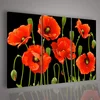 OEM ODM customized modern acrylic painting flowers with UV printing