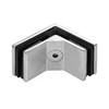 90 Degree 316 Wall Mount Door Square Type Glass Clamp