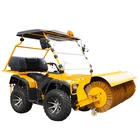 Fils d'acier Brosses Tracteur Balayeuse de Neige