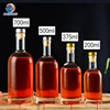 Factory Price 375ml Empty Crystal Glass Whisky Vodka Liquor Wine Bottles