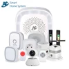 Zigbee / Zwave / Wifi smart home automation wireless manufacturer alarm home kit alarm system with alexa