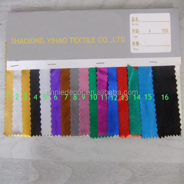 Fancy Bronze metallic gold chair cover