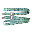 custom logo printing lanyard with bottle opener