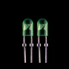 Sanan epileds epistar warm pure natural cool white 5mm oval dip led chip diode