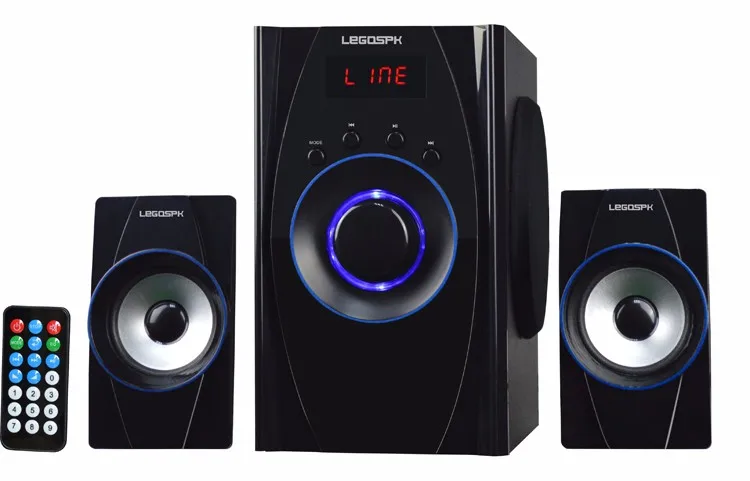 Good price and perfect sound 2017 indoor surround sound speaker,2.1 multimedia home theater speaker system with bt - ANKUX.COM