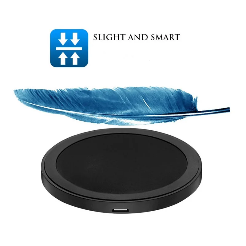 Behenda 2019 New Universal Q5 Qi Wireless Mobile Charger Charging Pad with Qi Receiver wireless charger - ANKUX.COM