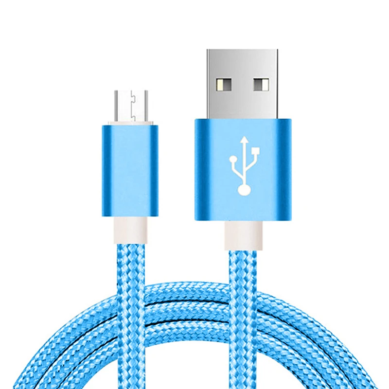 Factory Price android data charging micro usb cable 3ft 6ft 10ft for Samsung android device - ANKUX.COM