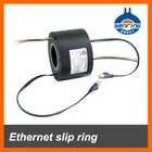 Through Hole Slip Ring inner size 38.1mm Collector ring 1 port of 100base (1000M) Ethernet slip ring