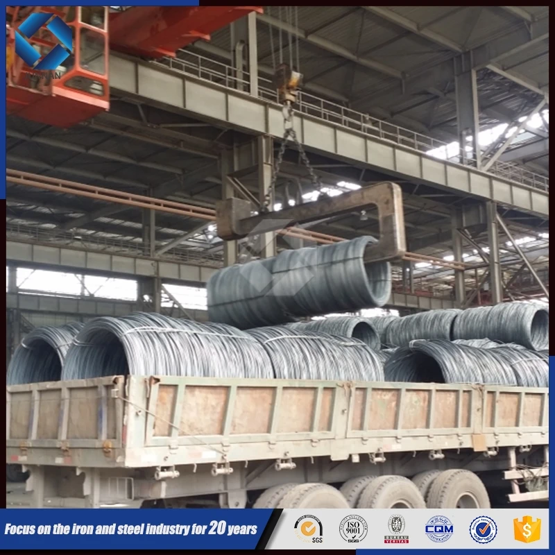 Hot rolled steel wire rods SAE 1008 8mm in coils for welding electroding