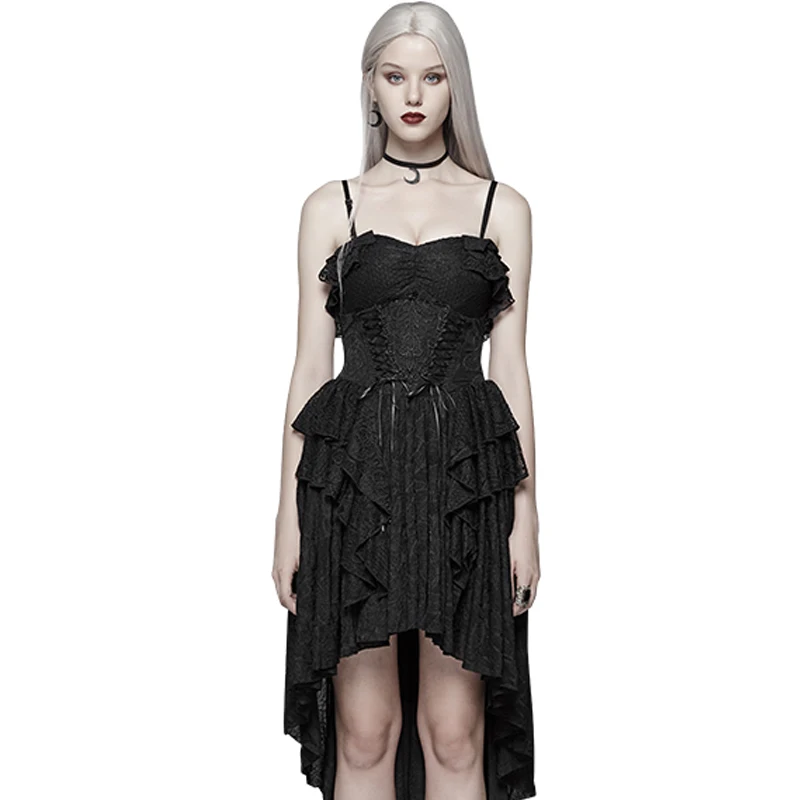 WQ-387 PUNK RAVE 2019 Long Black Sexy Evening Dress Women Casual Sleeveless Dress
WQ-387 PUNK RAVE 2019 Long Black Sexy Evening Dress Women Casual Sleeveless Dress