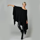Womens Sexy Loose Free Flow Wrap Top Blouse Shirt Poncho Tunic Party style top