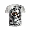 2018 summer custom 3D printing fashion man T shirt
