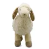 Jiangsu Factory Soft plush brown cute sheep toys