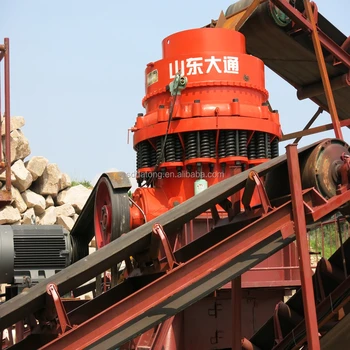 Spring type Symons cone stone crusher for quarry plant