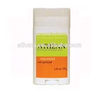 Natural antiperspirant deodorant stick