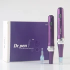 Purple derma pen for beauty salon/to acne removal microneedle