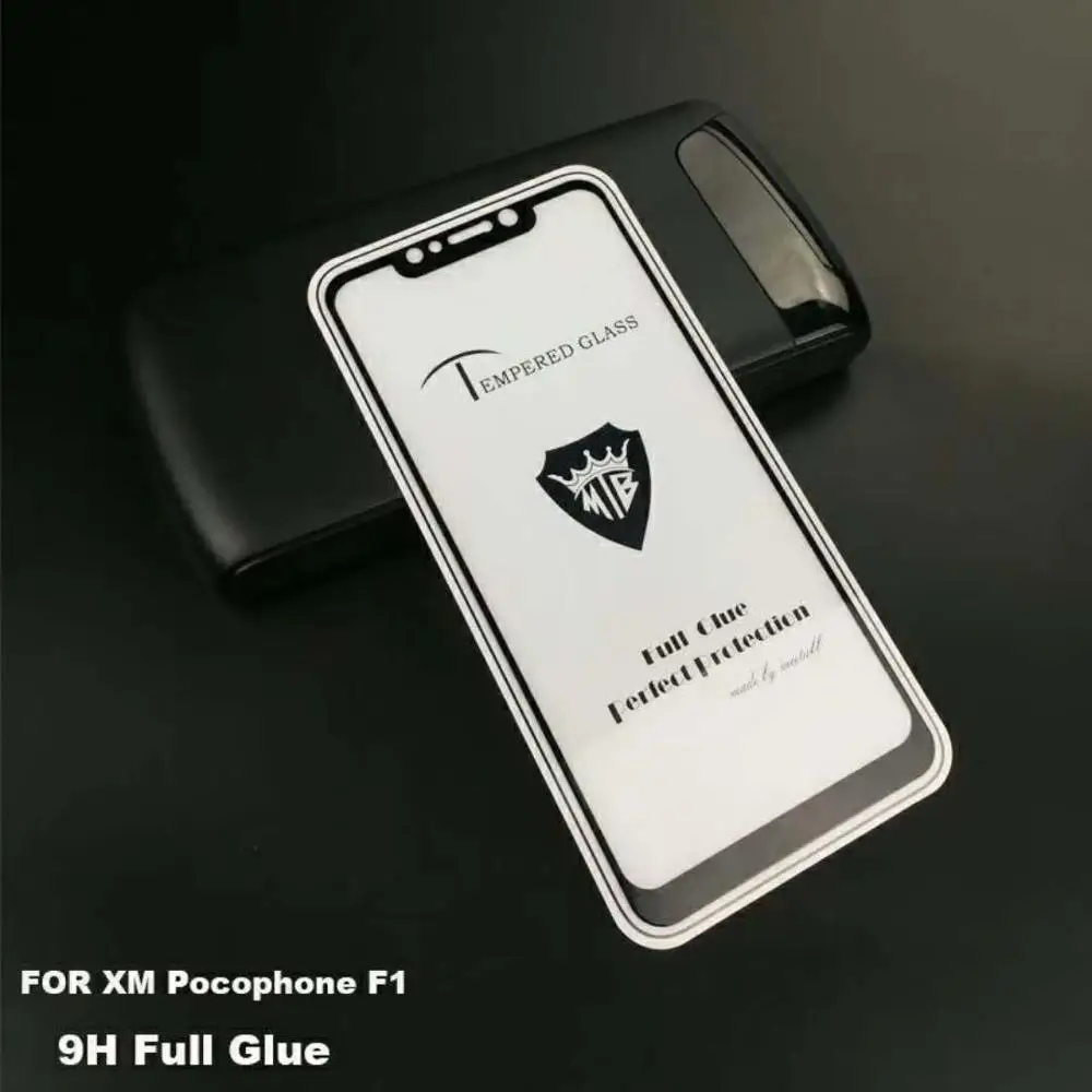 New Arrival Cell Phone Glass Screen Protector for Xiaomi Pocophone F1 Tempered Glass Full Size Screen Protector, Black
New Arrival Cell Phone Glass Screen Protector for Xiaomi Pocophone F1 Tempered Glass Full Size Screen Protector, Black