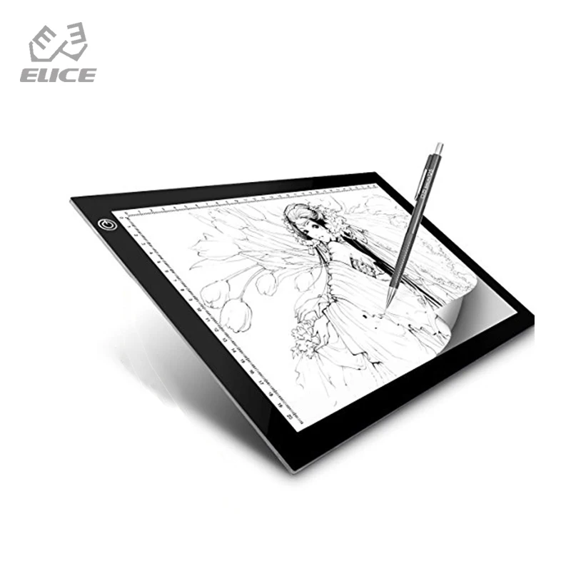 A4 13/"LED Graphic Tablet for Drawing Panel Art Stencil Drawing Board Tracing Pad