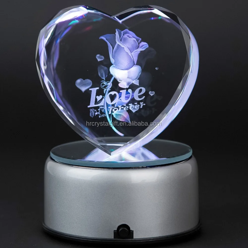 hot sale souvenir glass block/cube gift 3d laser