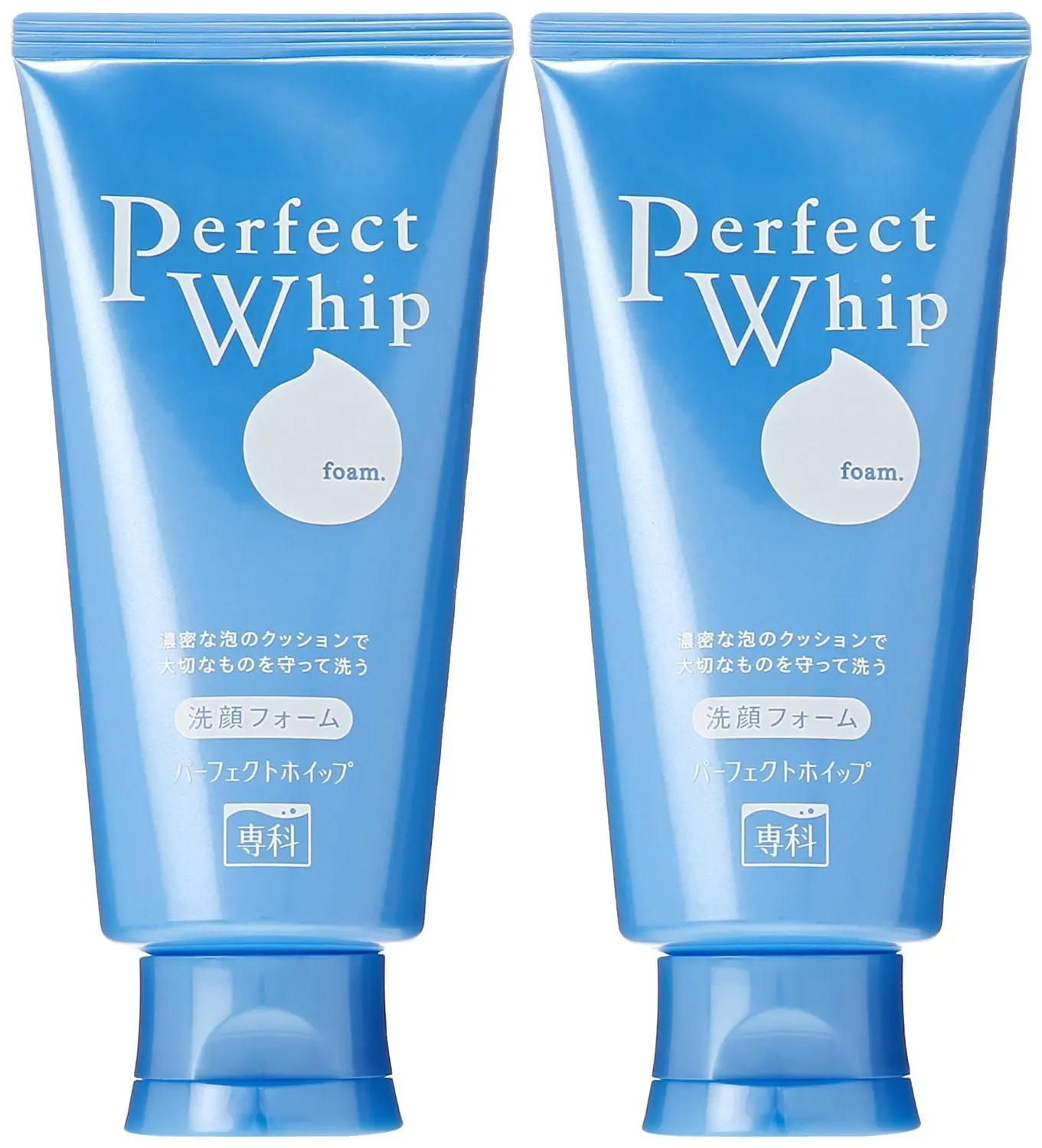 shiseido ft sengansenka perfect whip facial wash(pack of 2)