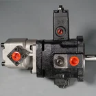High and low pressure combination pumps vane+gear VP30-FA3+GP electric hydraulic pump station