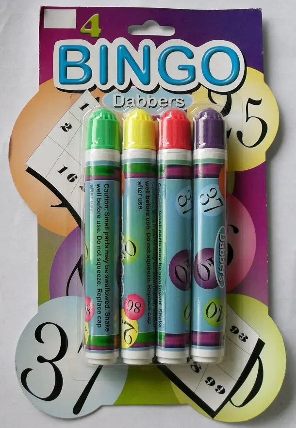Custom Logo Mini Bingo Daubers Marker Products 20ml Fluorescent Ink