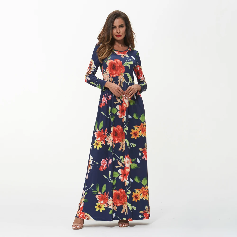 Cheap High Quality Floral Deep Blue Long Evening Vintage Long Sleeve Cotton Maxi Dress, Tom1064-deepblue
Cheap High Quality Floral Deep Blue Long Evening Vintage Long Sleeve Cotton Maxi Dress, Tom1064-deepblue