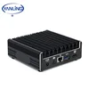 8GB RAM 1TB HDD small fanless pc mini industrial computers 12v low power PC with Intel Core i5-5200U