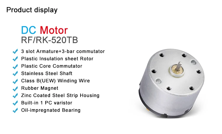 Custom size speed dc motor pancake armature actuator electric motor for rearview mirror