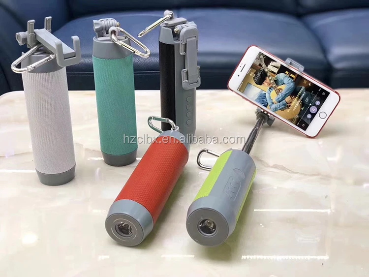 Wholesale Multi-function Mini Wireless Speaker with Selfie Stick - ANKUX Tech Co., Ltd