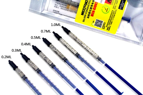 0.2ml-1.0ml Silver Paste Conductive For Mobile Repair