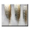 Golden Abstract On Canvas Painting Print Wall Art Oil Painting Artwork For Home Decorate