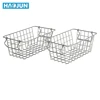 Multifunction metal wire iron mesh powdered coating freezer storage basket