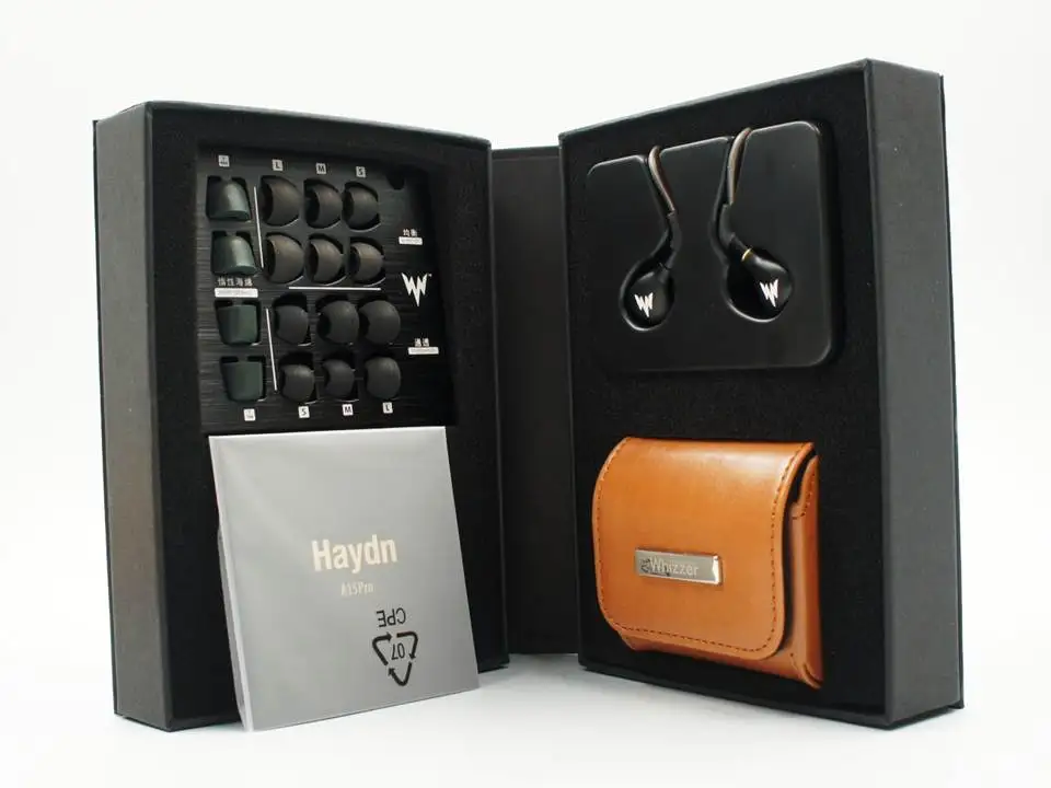 Whizzer A15 Pro HiFi Bass Earphones Metal In Ear Headsets Dynamic Hi-res Earbuds - ANKUX.COM