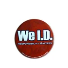 customer design promotional tin button badge safety pin
