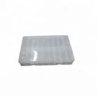 PP transparent plastic organizer box /tackle bofor tool storage .
