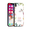 2018 Decorative Cell Phone Cases Cover For iPhone X Printed Pattern 3D Emboss Scratch Resistant TPU Gel Case For iPhone 7 Plus