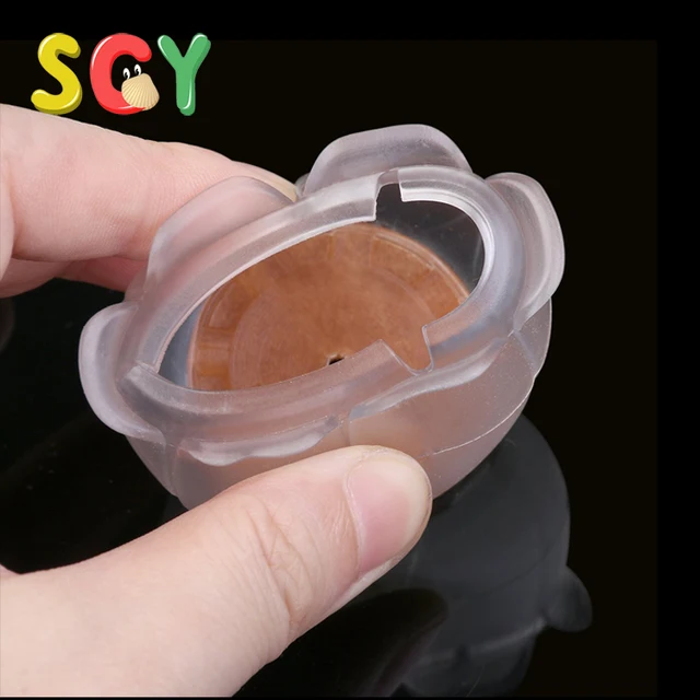 SCY CL001 4Pcs Chair Leg Caps PVC Table Chair Non Slip Foot Cap Furniture Leg Feet Protector Pads Cups Protective Cover