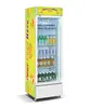 Beverage Refrigerator vertical display freezer