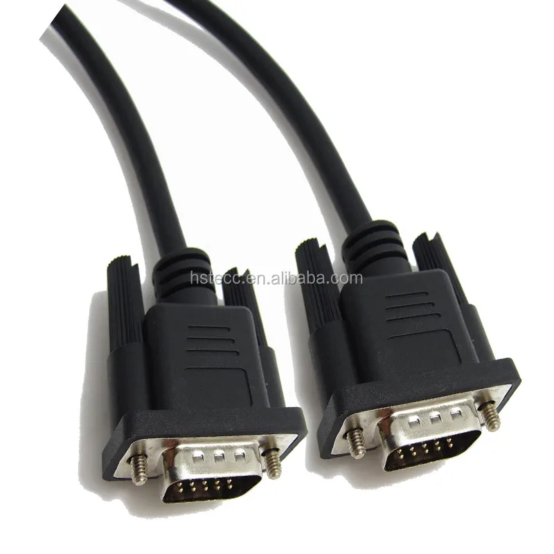 15ft Industl Super VGA Premium SVGA Male Cable Monitor Projector LCD TV 15 feet